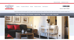 Desktop Screenshot of apartmentservice.es